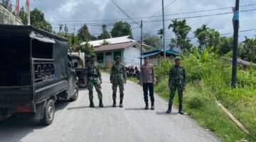 Sinergitas TNI–Polri Jaga Fakfak Tetap Kondusif, Ibadah Minggu Palem Berlangsung Aman dan Khidmat