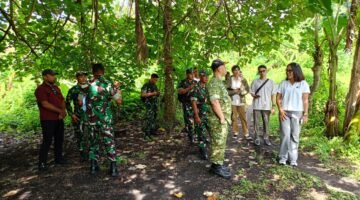 Pastikan Kesiapan Lahan, Tim Kemhan RI Survei Lokasi Pembangunan Batalyon TP 916/Bara Sakti Tahap III di Wilayah Kodim 1310/Bitung