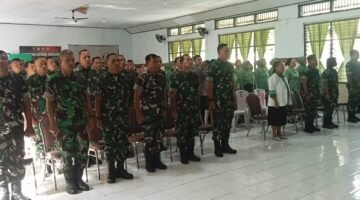 Kenali Bahaya Penyakit Diabetes Melitus dan Hipertensi, Prajurit, PNS dan Persit Kodim 1310/Bitung Terima Penyuluhan Kesehatan