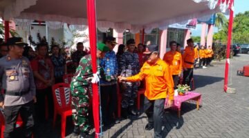 Antisipasi Dampak Musim Kemarau/El Nino, Kodim 1310/Bitung bersama Aparat Terkait di Minahasa Utara Gelar Apel Geladi Kesiapsiagaan Bencana