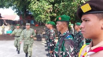 Tutup Kegiatan Persami KKRI TA 2026, Dandim 1310/Bitung Ajak Para Kadet Jadi Duta Teladan Masyarakat